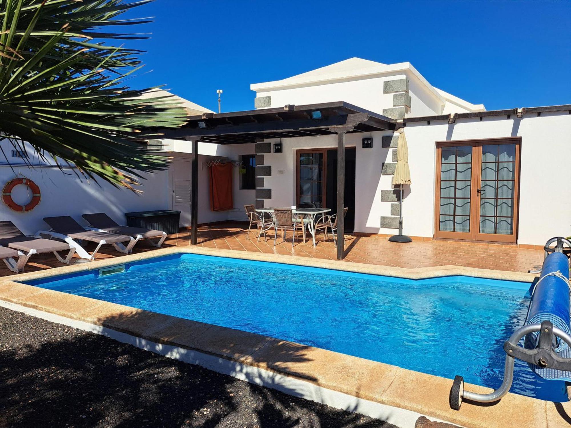 Villa De La Paz Playa Blanca  Bagian luar foto