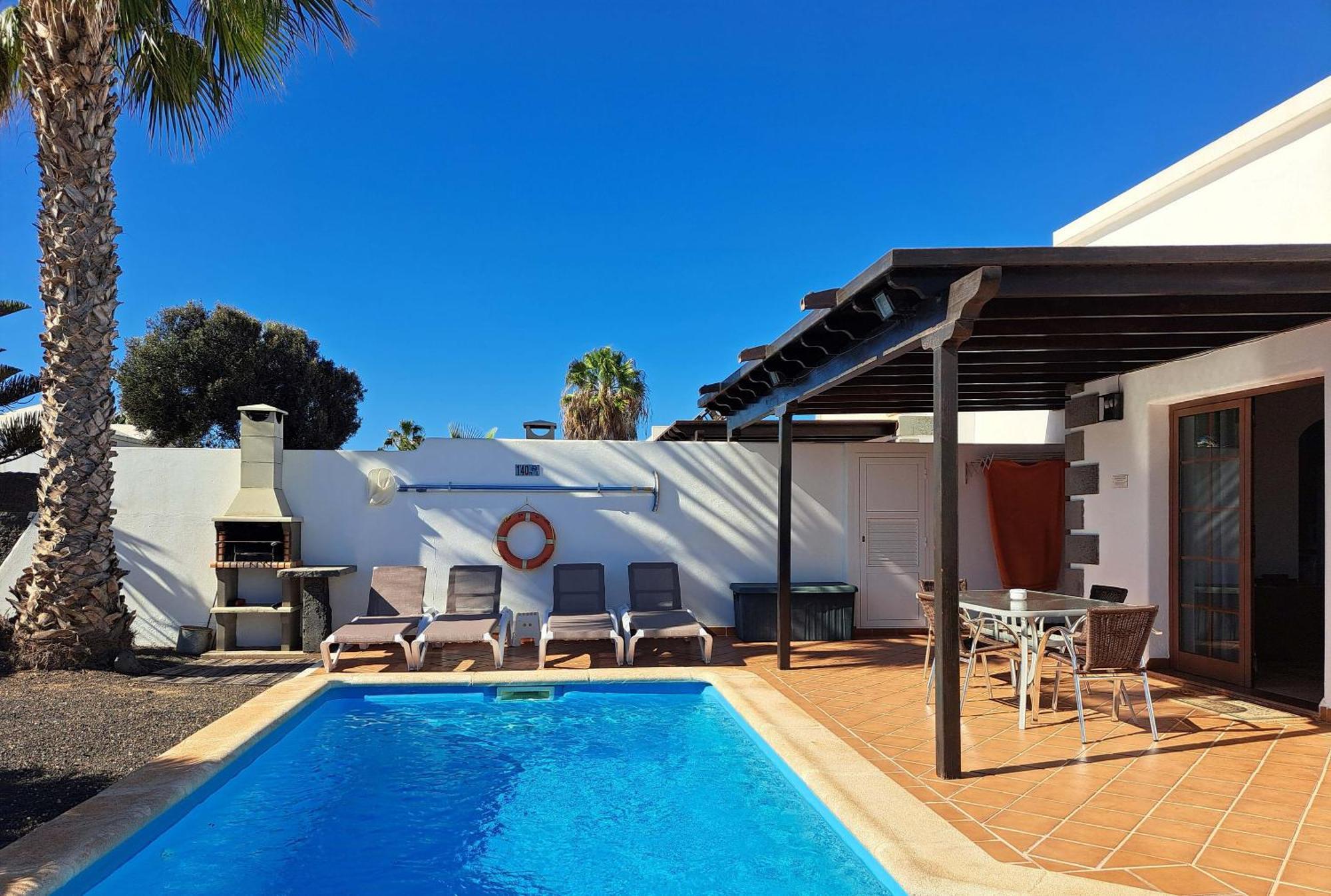 Villa De La Paz Playa Blanca  Bagian luar foto