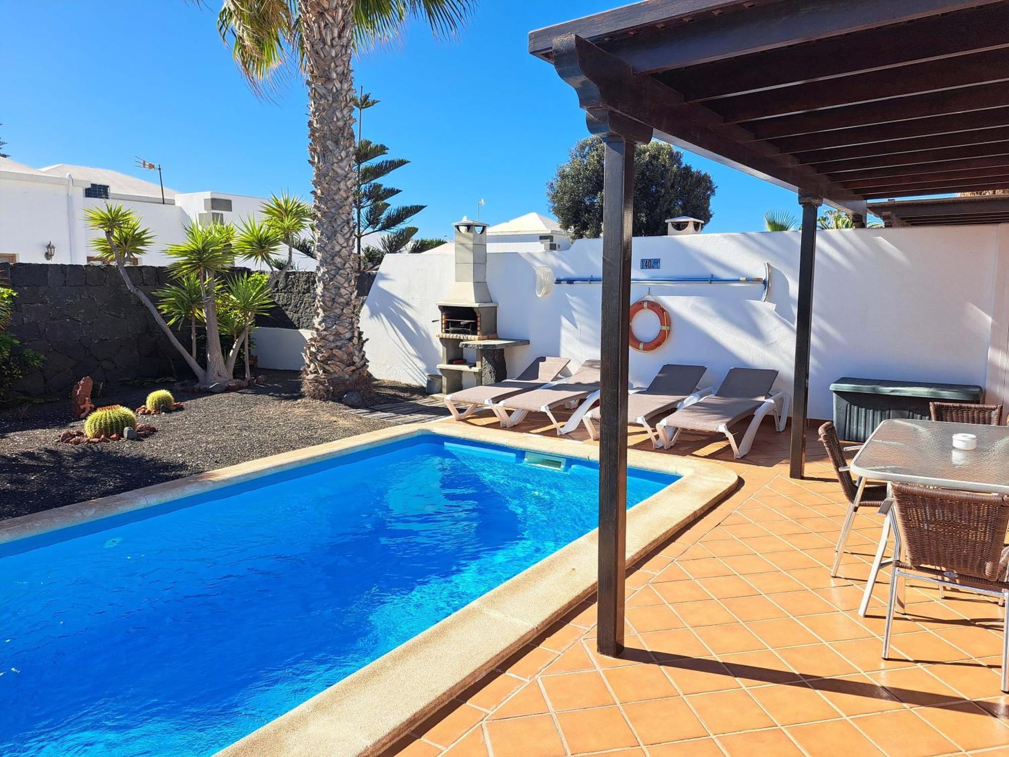 Villa De La Paz Playa Blanca  Bagian luar foto